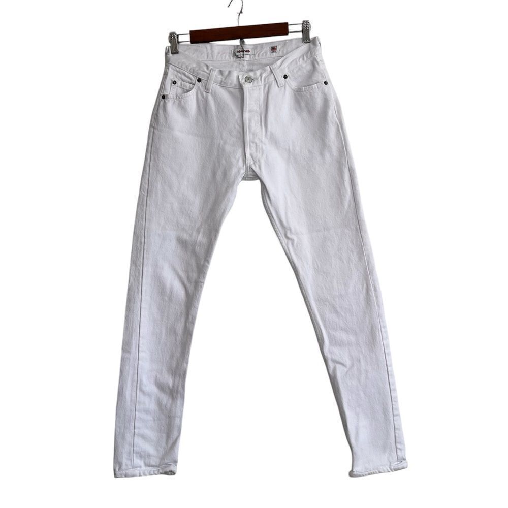 Re/Done White Levi’s Straight Leg Jeans Size 26